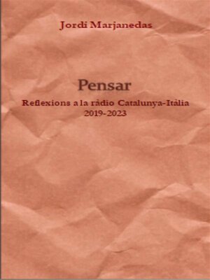 cover image of Pensar